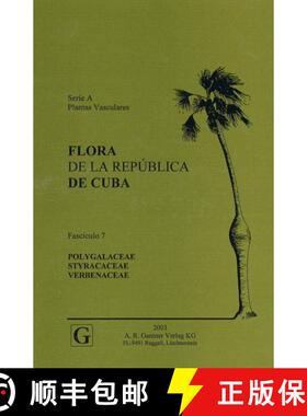 预订 Flora de la República de Cuba, Series A: Plantas Vasculares, Fascículo 7 [9783904144971]