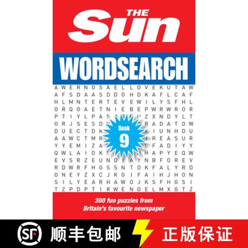 【3-4周达】SUN WORDSEARCH_SUN PUZZLE B PB : 300 fun puzzles from Britain's favourite newspaper [9780008535902]