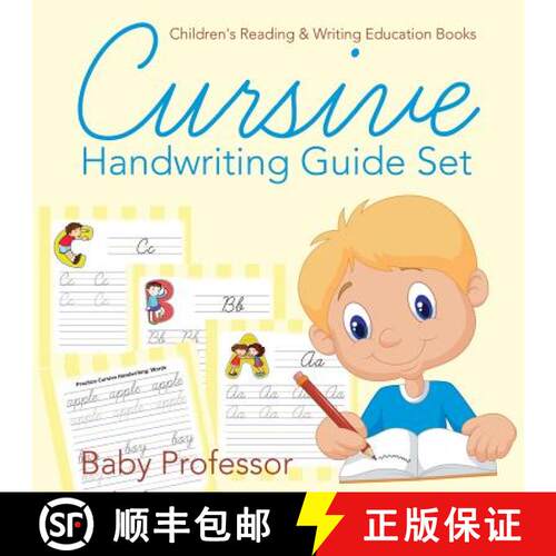 【3-4周达】Cursive Handwriting Guide Set : Children's Reading & Writing Education Books [9781683263760]