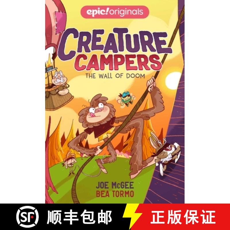 【3-4周达】The Wall of Doom (Creature Campers Book 3) [9781524860905]
