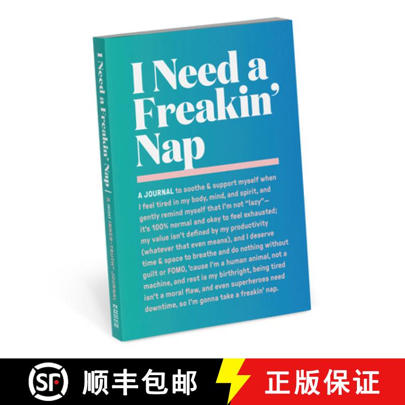 【3-4周达】Knock Knock I’m So Exhausted Mini Inner Truth Journal (Pastel Version) [9781683495321]