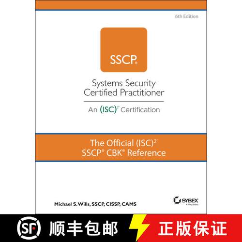 【3-4周达】精装 The Official (ISC)2 SSCP CBK Reference, 6th Editio n [9781119874867]