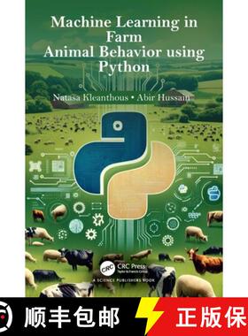 【3-4周达】Machine Learning in Farm Animal Behavior using Python [9781032628639]