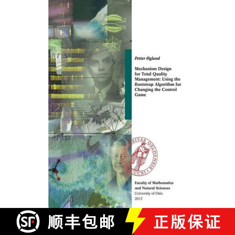 【3-4周达】Mechanism Design for Total Quality Management: Using the Bootstrap Algorithm for Changing ... [9781387360024]