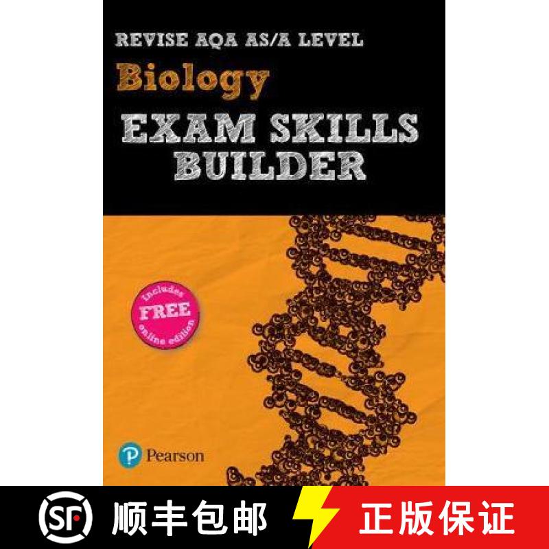 【2-3周达】Pearson REVISE AQA A Level Biology Exam Skills Builder - for 2026, 2027 exams: for home le... [9781292271644]
