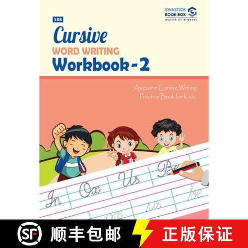 【3-4周达】SBB Cursive Word Writing Workbook - 2 [9789389288650]