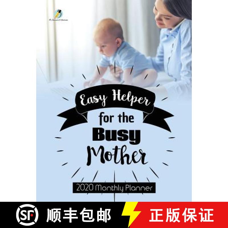 【3-4周达】Easy Helper for the Busy Mother : 2020 Monthly Planner [9781541966550]