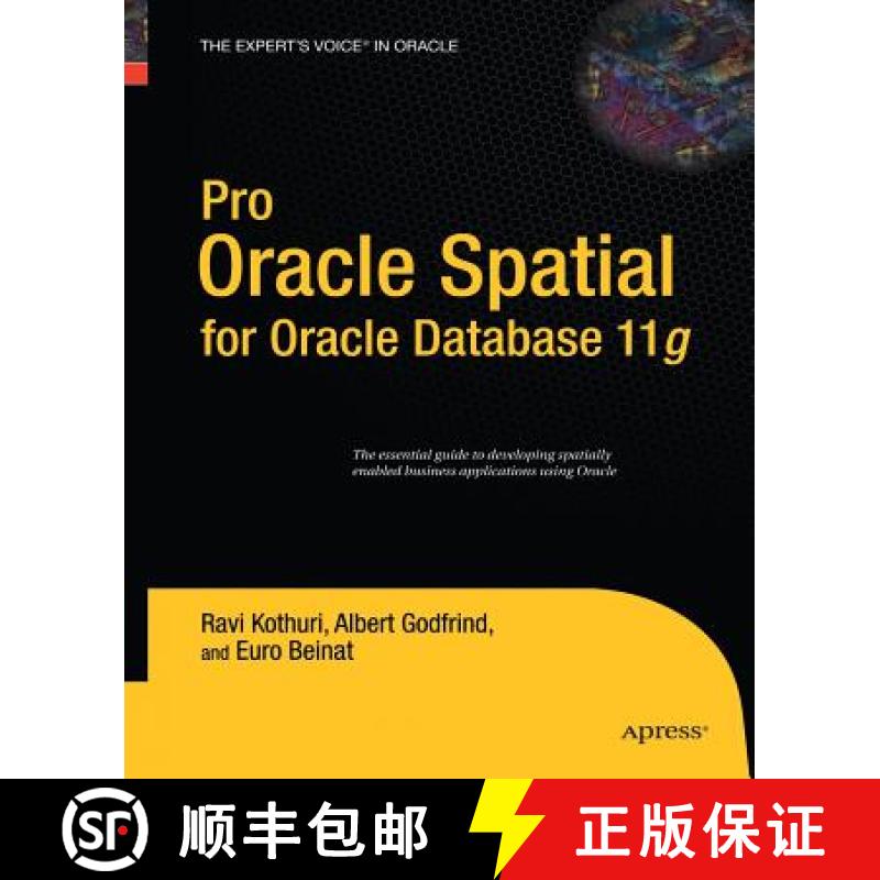 【3-4周达】Pro Oracle Spatial for Oracle Database 11g [9781430211877]