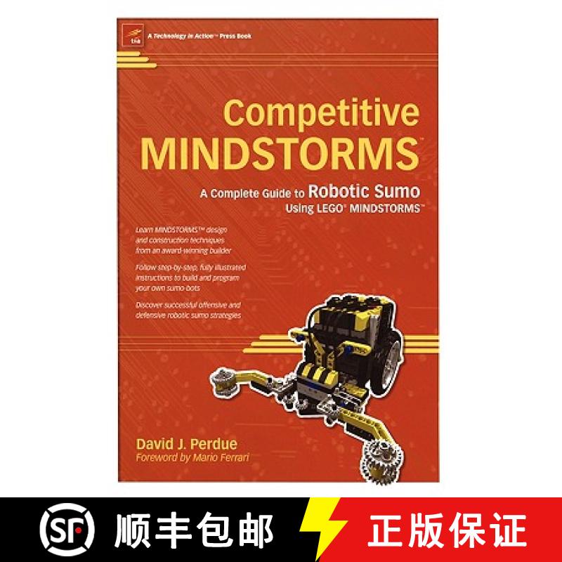 【3-4周达】Competitive Mindstorms: A Complete Guide to Robotic Sumo Using Lego Mindstorms [9781590593752]
