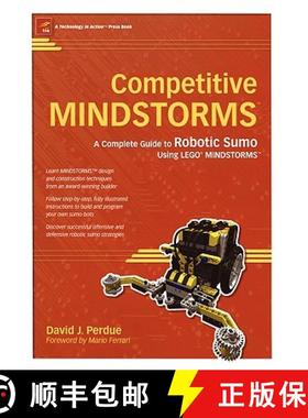 【3-4周达】Competitive Mindstorms: A Complete Guide to Robotic Sumo Using Lego Mindstorms [9781590593752]