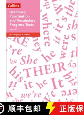 预订 Year 4/P5 Grammar, Punctuation and Vocabulary Progress Tests [9780008333645]