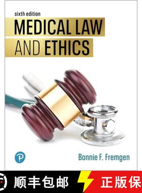 【3-4周达】Mylab Health Professions -- Print Offer -- For Medical Law and Ethics [9780135414408]