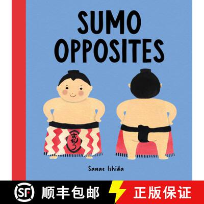 【3-4周达】Sumo Opposites: (Stocking Stuffer for Babies and Toddlers) [9781632173430]