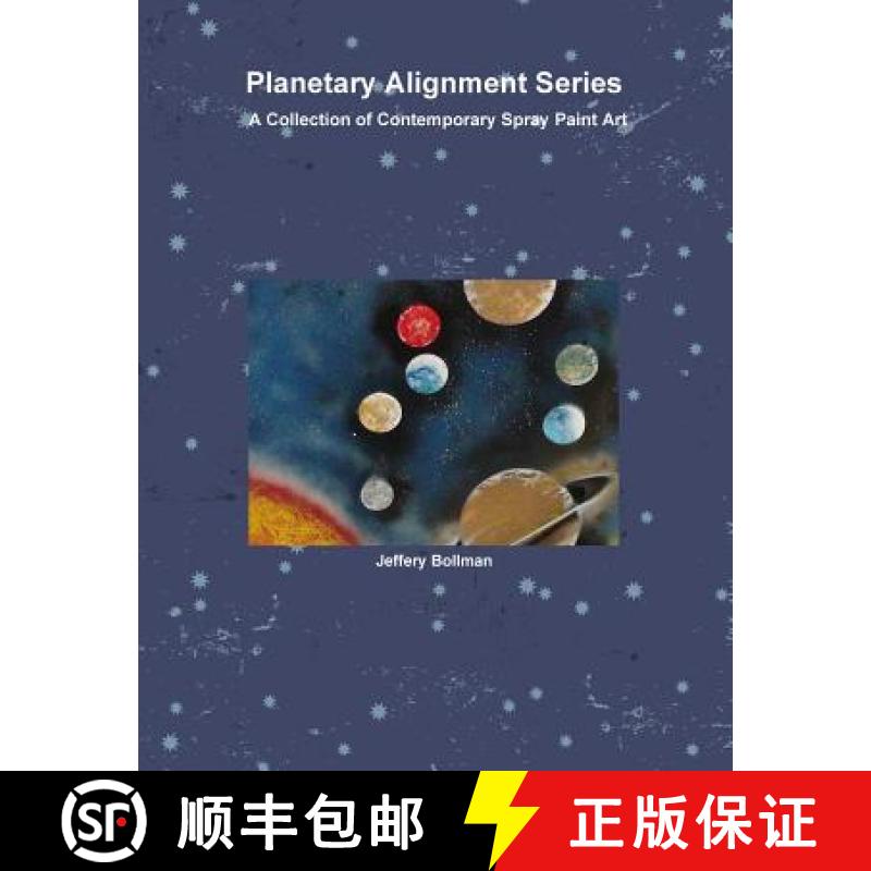 【2-3周达】Planetary Alignment Series Contemporary Spray Paint Art [9780557822232]