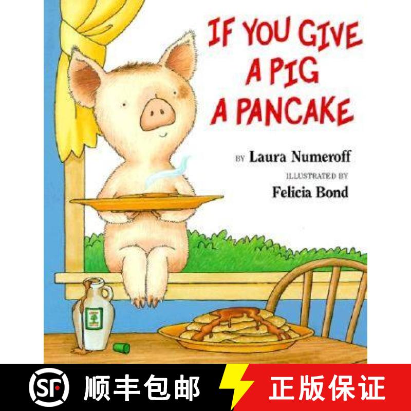 【3-4周达】If You Give a Pig a Pancake [9780060266875]