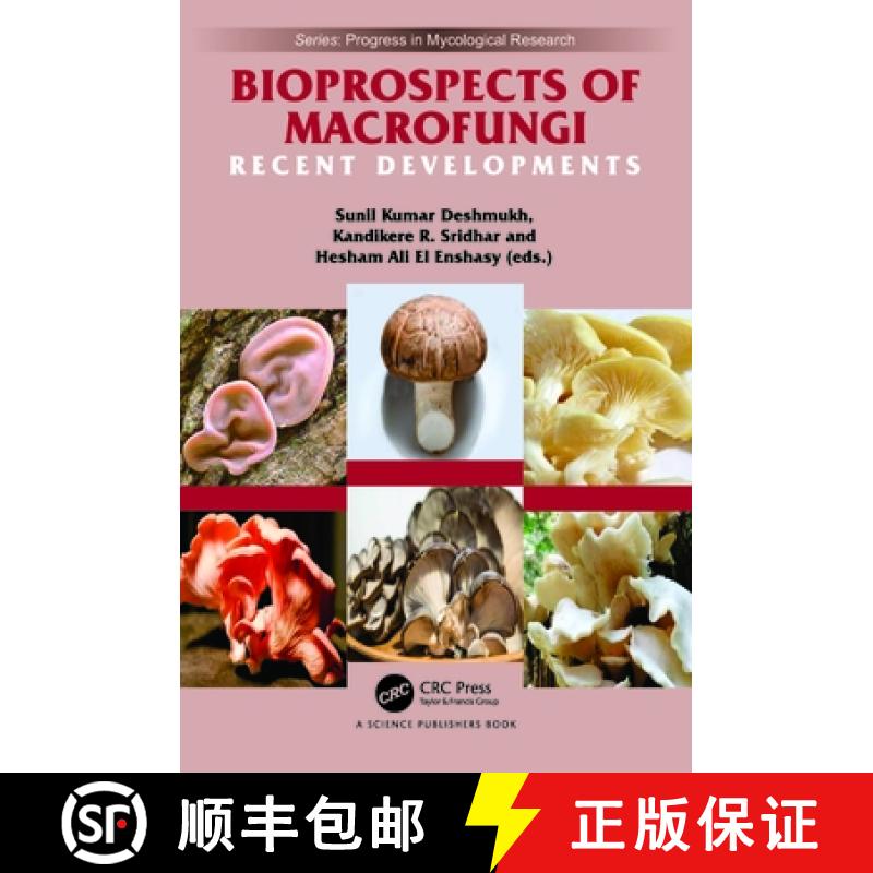 【3-4周达】Bioprospects of Macrofungi: Recent Developments [9781032381695]