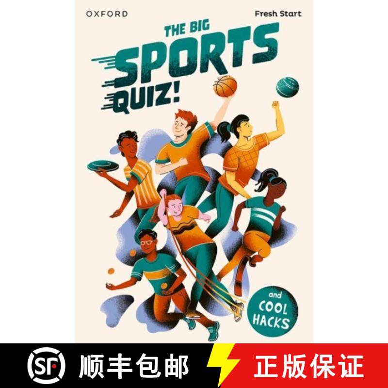 【3-4周达】Read Write Inc. Fresh Start Readers: Book 5: The Big Sports Quiz! & Cool Hacks [9781382053006]