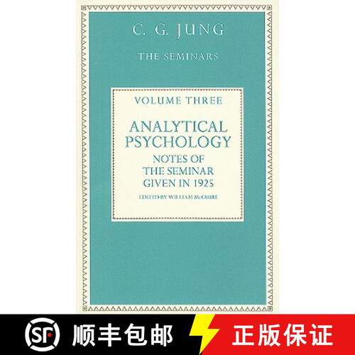 【3-4周达】精装 Analytical Psychology, Volume Three: Notes of the Seminar Given in 1925 by C. G. Jung [9780415046930]
