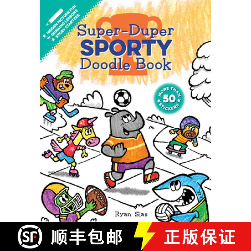 Super-Duper Sporty Doodle Book [9781328809001]
