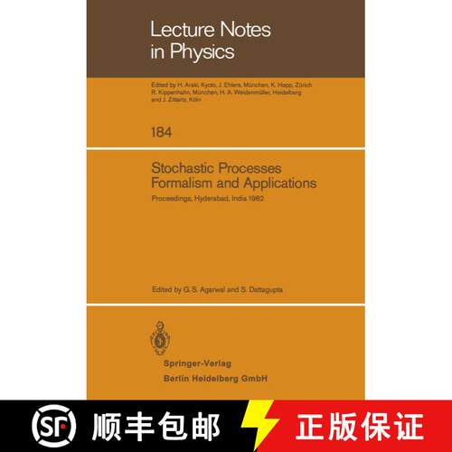 【3-4周达】Stochastic Processes, Formalism and Applications: Proceedings of the Winter School Held at... [9783540123262]