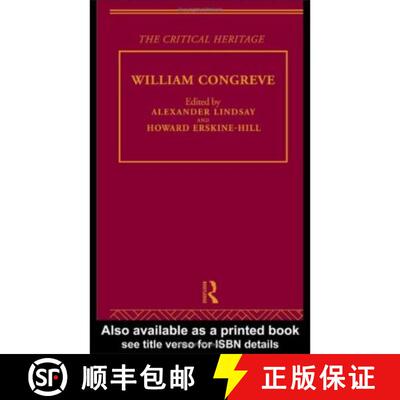 【3-4周达】William Congreve: The Critical Heritage [9780415134316]