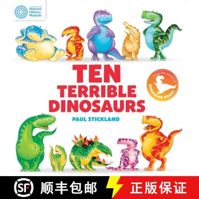 【3-4周达】The World of Dinosaur Roar!: Ten Terrible Dinosaurs [9781408372791]