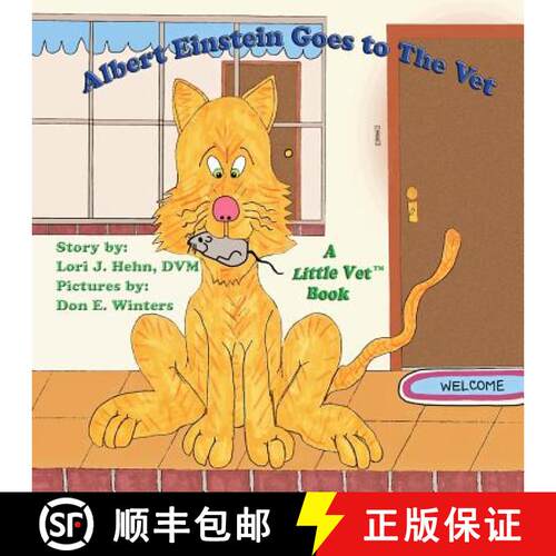 【3-4周达】Albert Einstein Goes to the Vet [9780615542133]