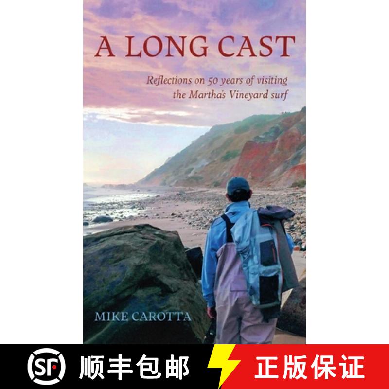 【2-3周达】A Long Cast: Reflections on 50 Years of Visiting the Martha's Vineyard Surf [9781611535334]