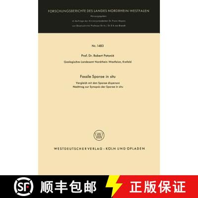 【3-4周达】Fossile Sporae in situ : Vergleich mit der Sporae dispersae Nachtrag zur Synopsis der Spor... [9783663005445]