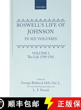 【3-4周达】Boswell's Life of Johnson: Volumes 1-4 [9780198113041]