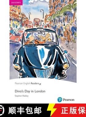 【3-4周达】PERES: Dino's Day In London Book with eBook and audio [9781292748559]