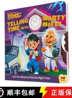 预订 Back to the Future: Telling Time with Marty McFly: (Pop Culture Board Books, Teaching Telling Ti... [9781683839415]