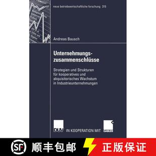 【3-4周达】Unternehmungszusammenschlüsse : Strategien und Strukturen für kooperatives und akquisito... [9783824491216]