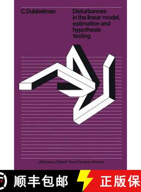 【3-4周达】Disturbances in the linear model, estimation and hypothesis testing: Estimation and Hypoth... [9789020707724]