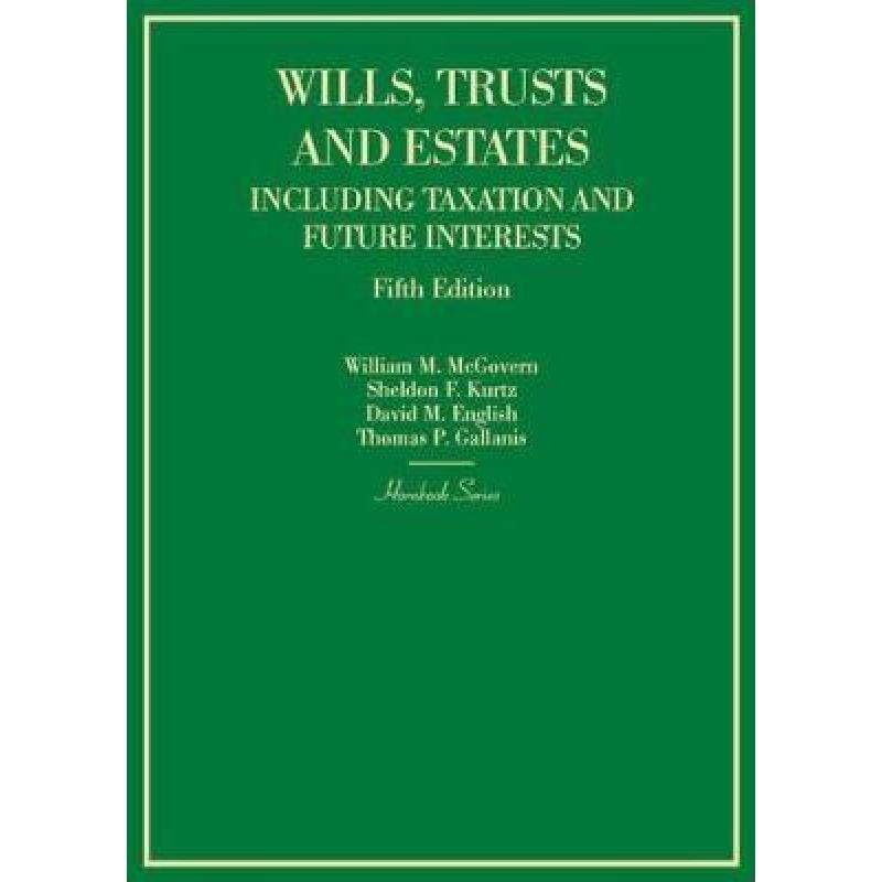 预订 wills, trusts and estates including . [9781628101843]
