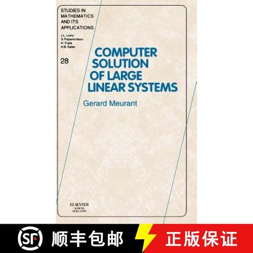 【3-4周达】Computer Solution of Large Linear Systems: Volume 28 [9780444501691]
