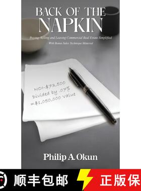 【3-4周达】Back Of the Napkin: Buying, Selling and Leasing Commercial Real Estate Simplified With Bon... [9781917238557]