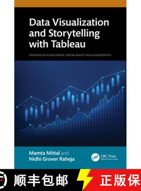 【3-4周达】Data Visualization and Storytelling with Tableau [9781032552224]
