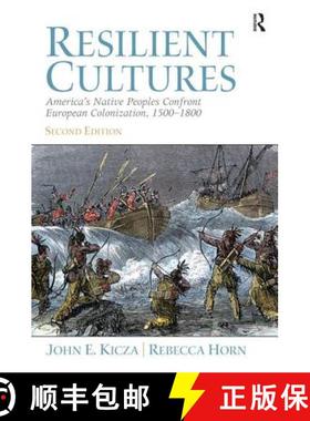 【3-4周达】Resilient Cultures: America's Native Peoples Confront European Colonialization 1500-1800 [9780205693580]