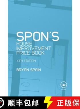 【3-4周达】Spon's House Improvement Price Book [9781138464643]