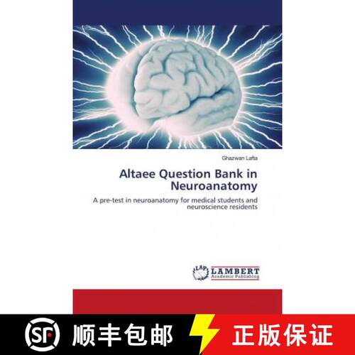 预订 Altaee Question Bank in Neuroanatomy [9786202060356]