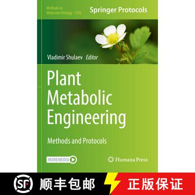 【3-4周达】Plant Metabolic Engineering : Methods and Protocols [9781071618240]