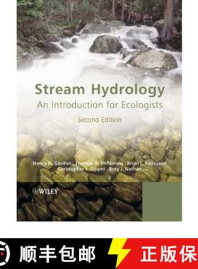 【3-4周达】Stream Hydrology - An Introduction For Ecologists 2E [Wiley地球科学] [9780470843574]