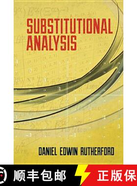 预订 Substitutional Analysis [9780486491202]