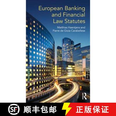 【3-4周达】European Banking and Financial Law Statutes [9781138044333]