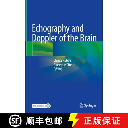 【3-4周达】精装 Echography and Doppler of the Brain [9783030482015]