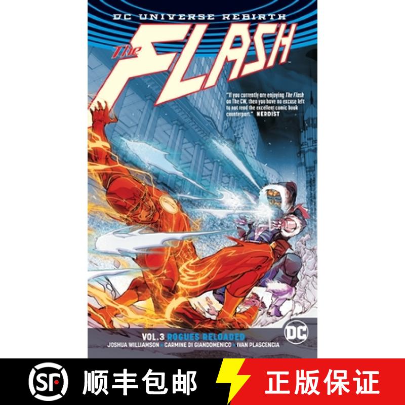 【3-4周达】The Flash Vol. 3: Rogues Reloaded (Rebirth) [9781401271572]