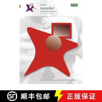 【3-4周达】Music Medals Bronze Recorder Ensemble Pieces [9781860966033]