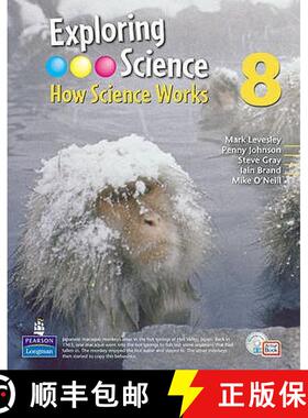 【3-4周达】Exploring Science : How Science Works Year 8 Student Book with ActiveBook with CDROM: - St... [9781405895439]