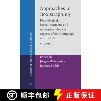 【3-4周达】精装 Approaches to Bootstrapping: v. 1 [9789027224910]